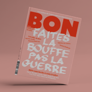 couverture magazine Bon 7